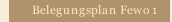 Belegungsplan Fewo 1